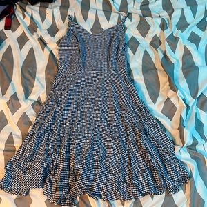 Old navy dress, thrifted but never wore by me one small hole by zipper.